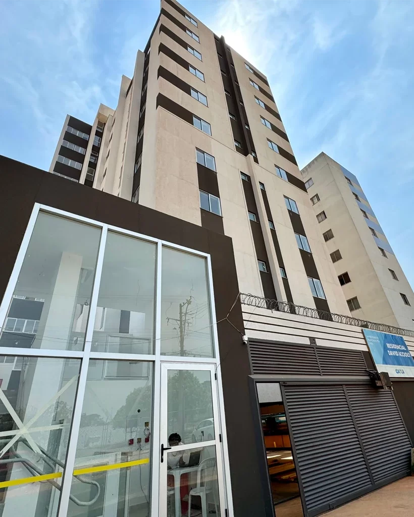 Fachada do Residencial David Accioly na Ceilândia
